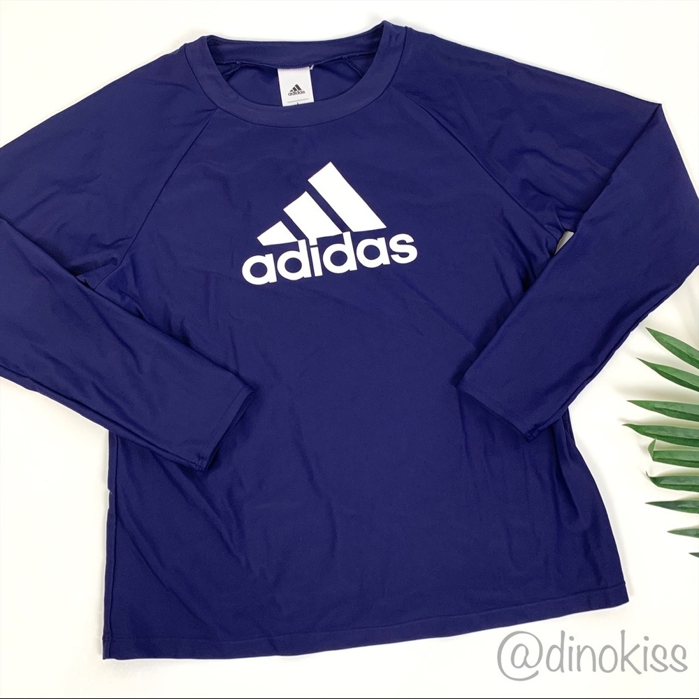 COPY - ADIDAS Men’s Long Sleeve Swim Tee Shirt